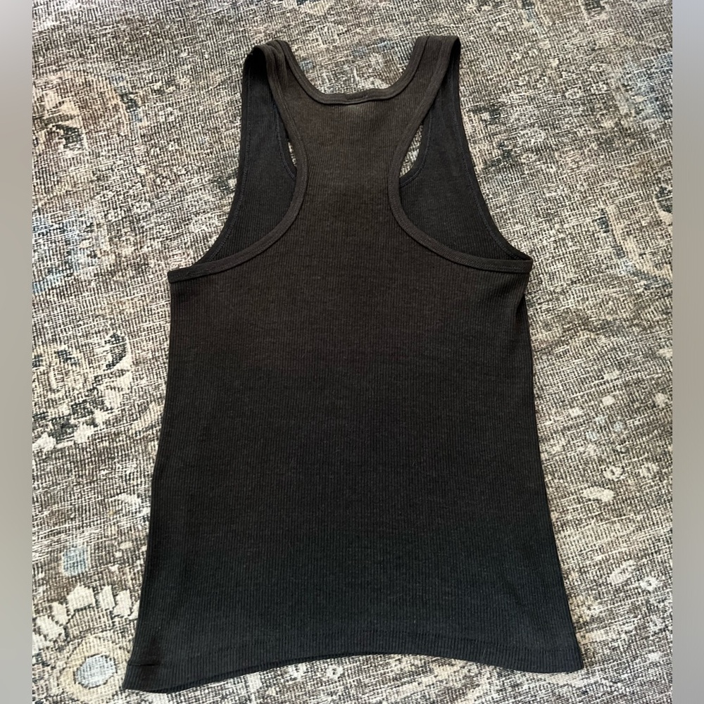 Le Tigre Ribbed Racerback Tank Small/Medium - Picture 3 of 4